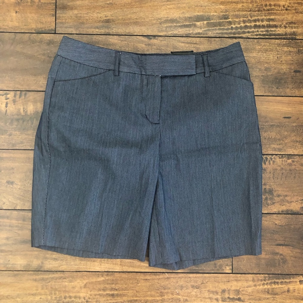 Express Pinstripe Dress Shorts